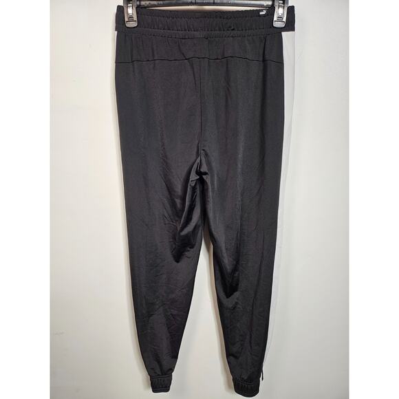 Puma Boy's Contrast Tricot Logo Track Pants black/white Size M - Picture 6 of 16
